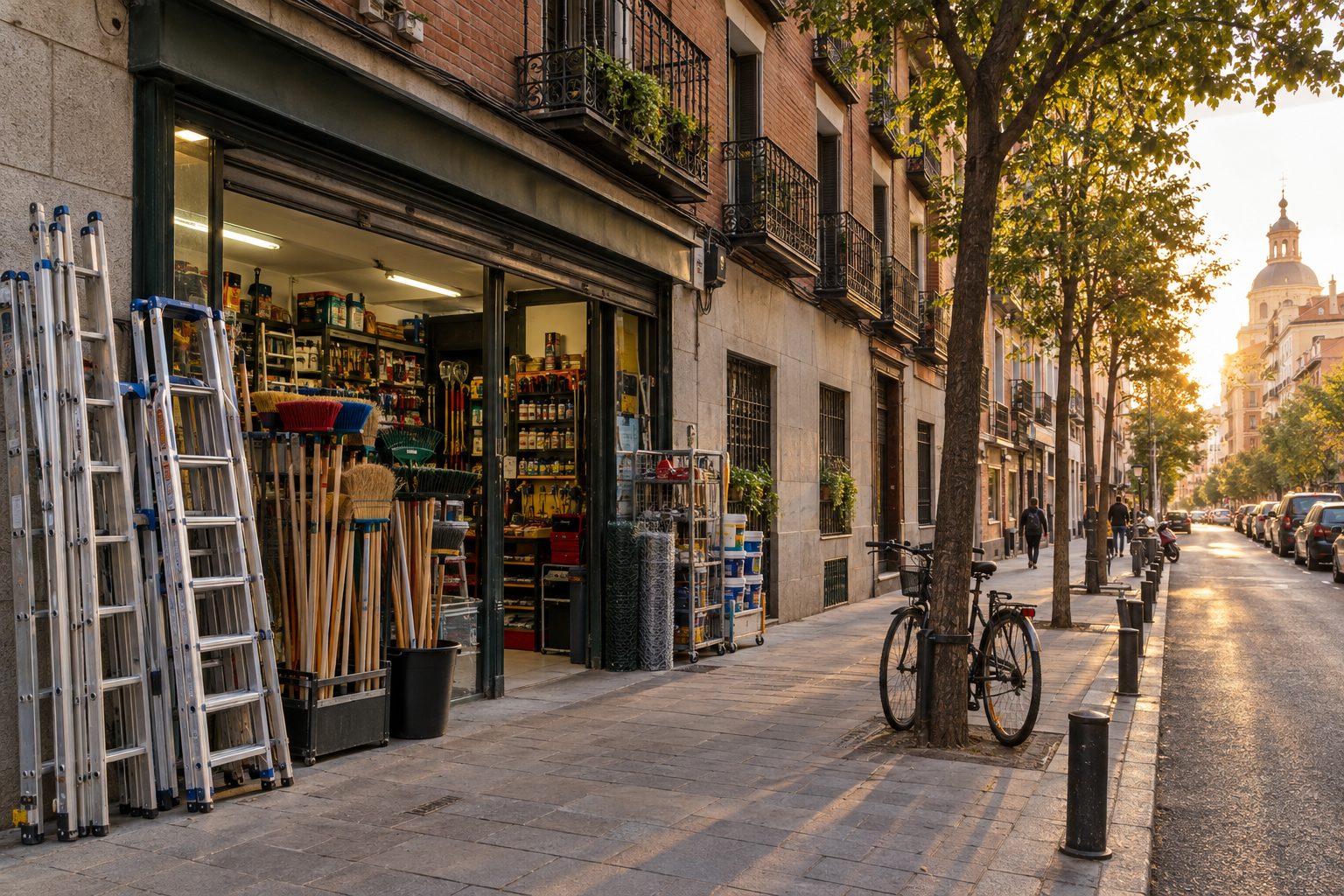 Entrada de la tienda