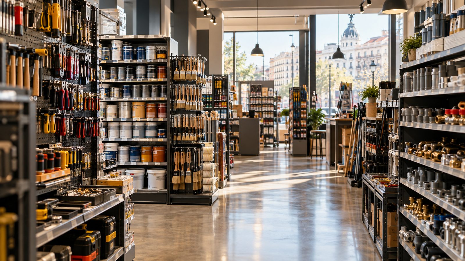 Interior de la tienda