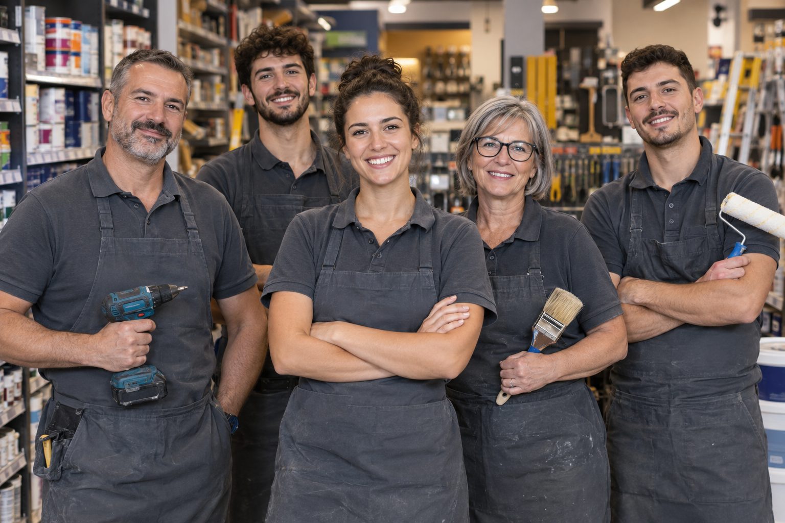 El equipo de FERRETERÍAS MADRID