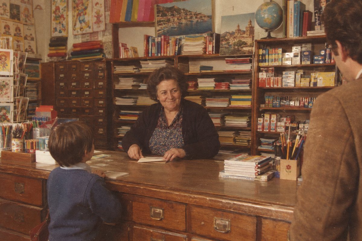 La tienda en sus primeros años