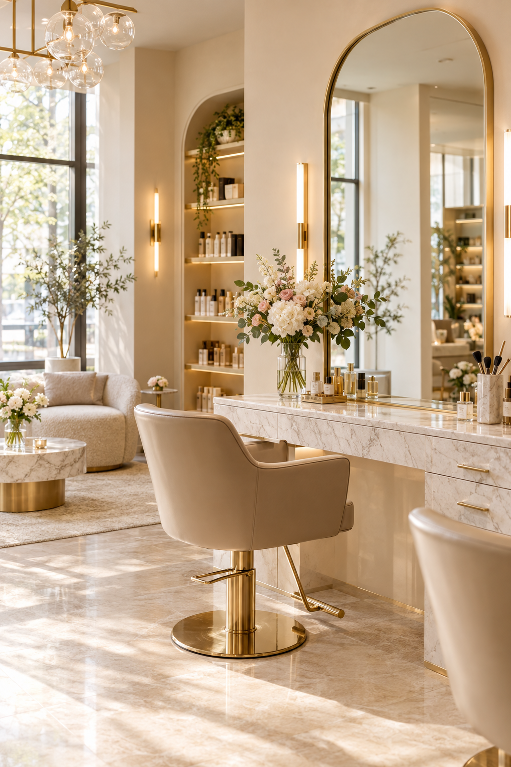 Interior del Salón de Belleza Lola