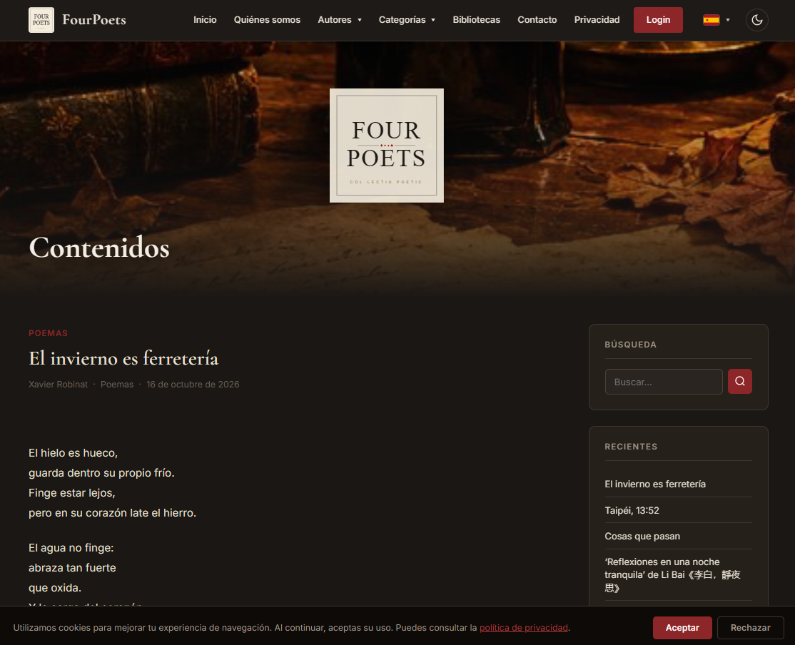Four Poets Blog